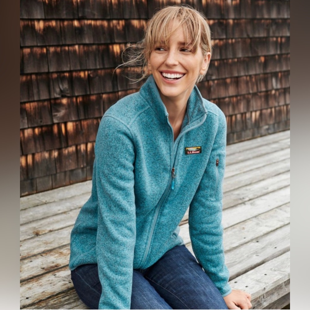 Women's L.L.Bean Sweater Fleece, Full-Zip Hoodie